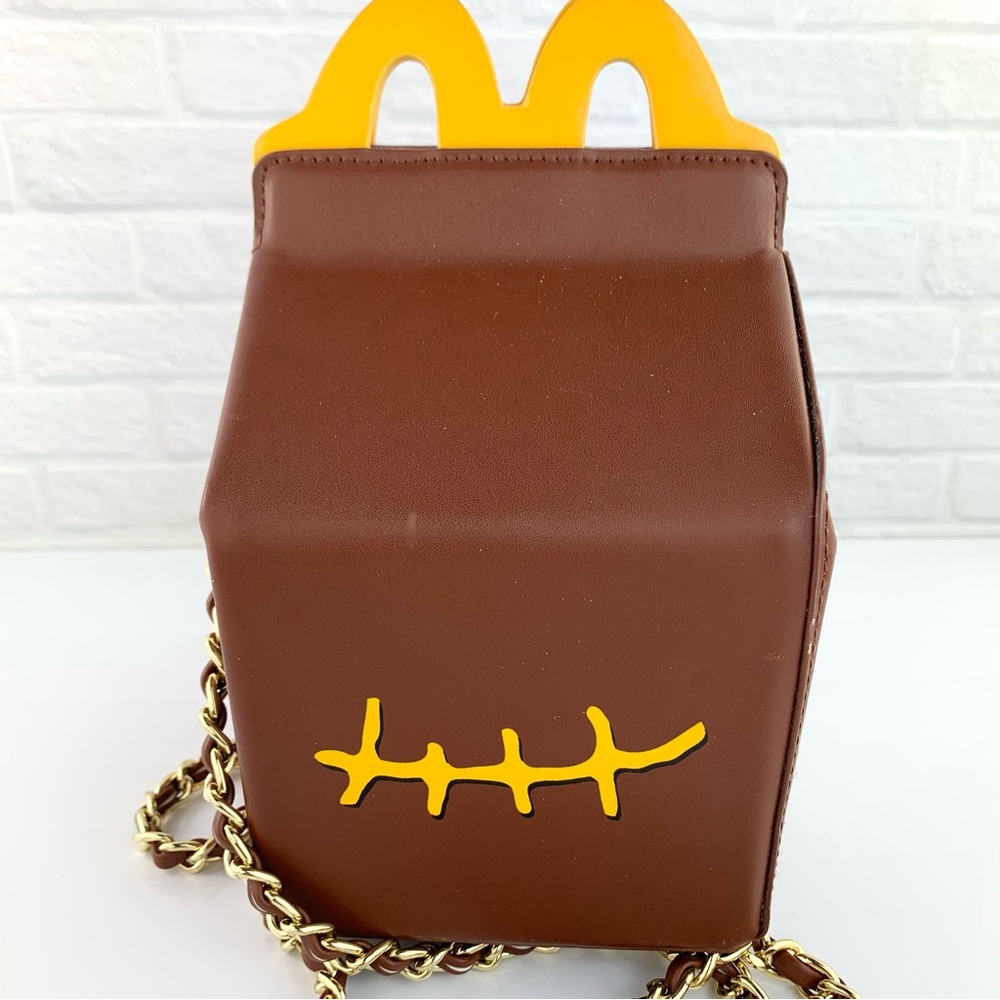 Cactus Jack Travis Scott x McDonald’s Smile Clutch Brown Bag